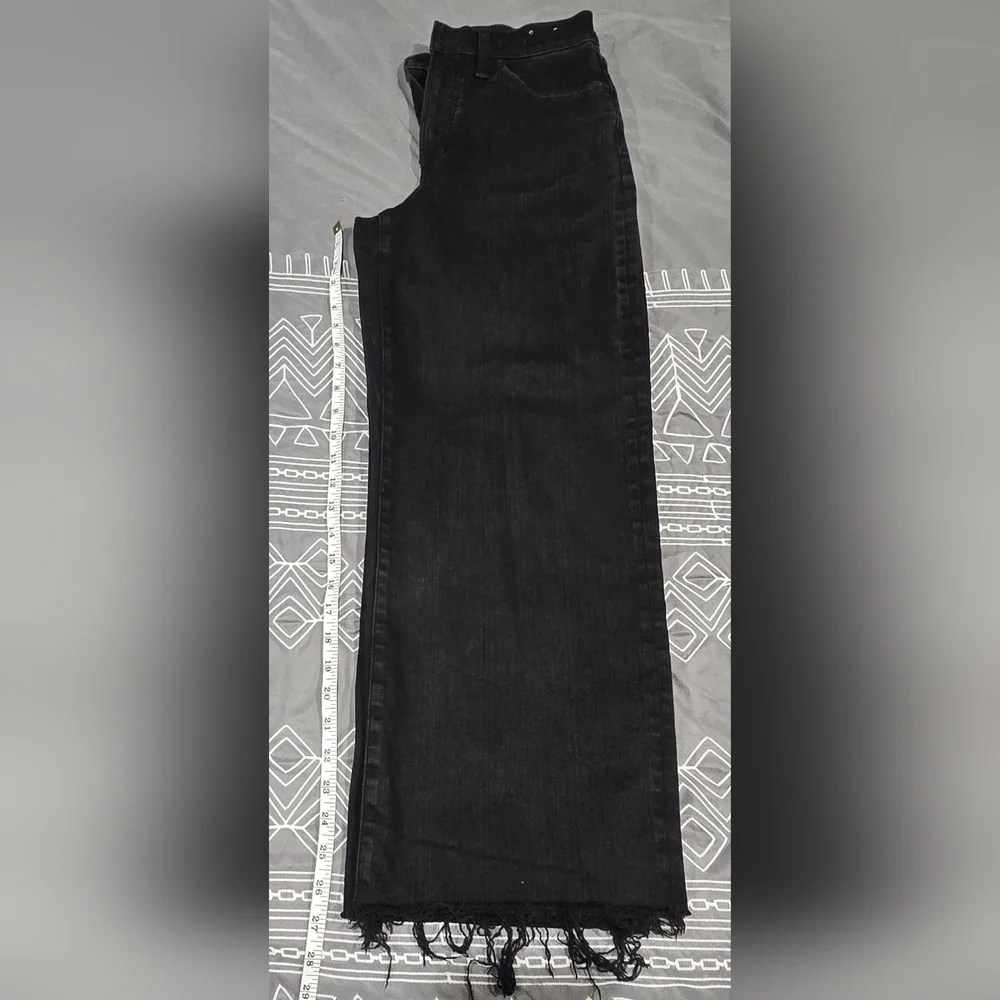 SOLD!!!!!!! Madewell The Perfect Vintage Wide Leg High Waisted Jeans Size 28 - Picture 3 of 8